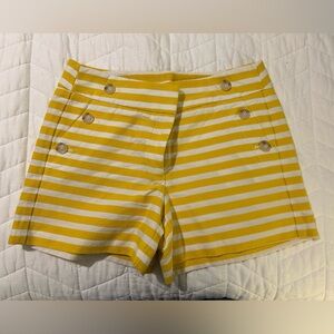 Loft Striped Sailor Shorts Size 6